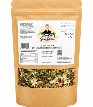Vegeta de casa din legume si verdeturi uscate