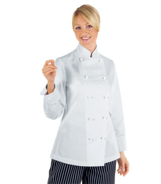 Tunica LADY CHEF BUMBAC Alb