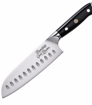 Cutit santoku profesional Maranc, otel german, 18 cm