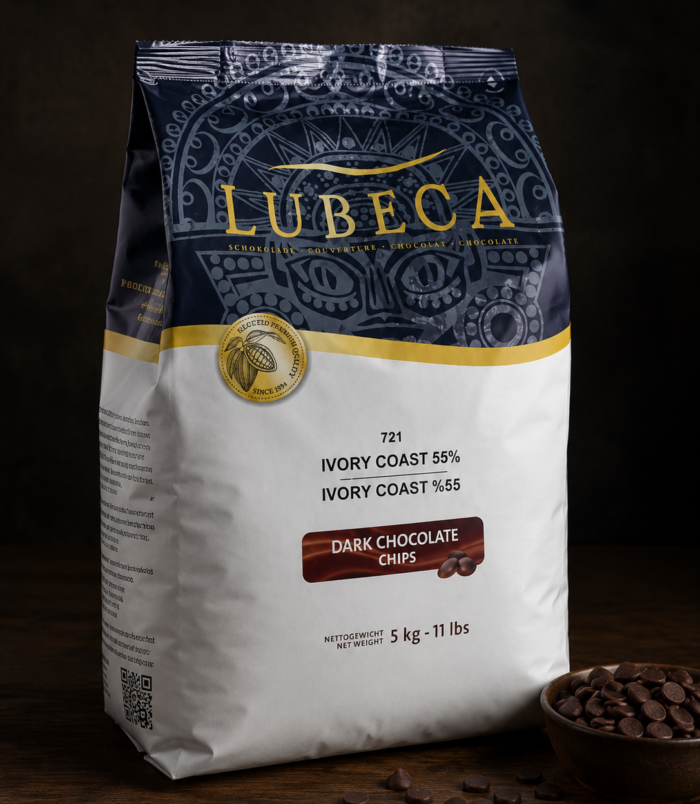 Lubeka dark chocolate 55% IVORY COAST Lubeka dark chocolate 55% IVORY COAST