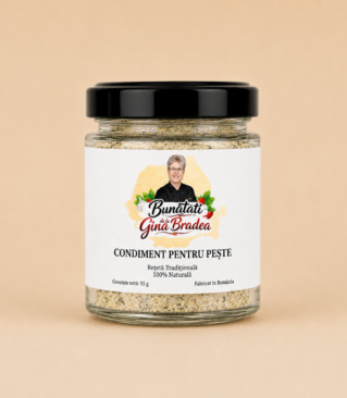 Condiment pentru peste 55 g