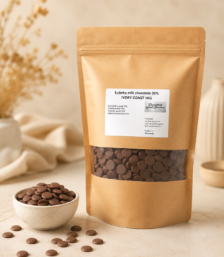 Lubeka milk chocolate 35% IVORY COAST 1KG
