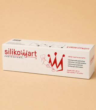 Posuri de unica folosința Silikomart Professional – 560 x 320 mm, 100 buc
