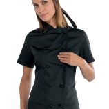 tunica-chef-dama-neagra-cu-maneca-scurta-inchisa-cu-butoni-057501M