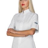 tunica-lady-chef-alba-cu-maneca-scurta-inchisa-cu-capse-057650M