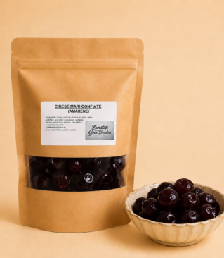 Cireșe Mari Confiate (Amarene) – 1 kg
