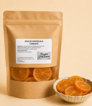 Felii de Portocale Confiate – 1 kg