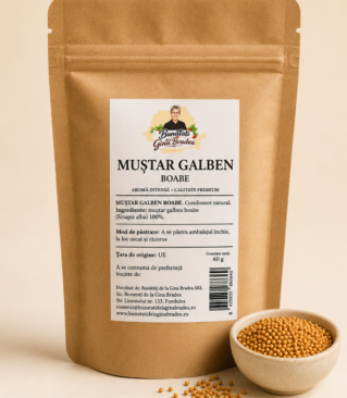 Muștar Galben Boabe 60 g