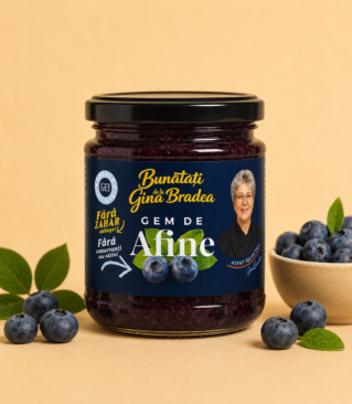 Gem de Afine, Fara Zahar, 200 g