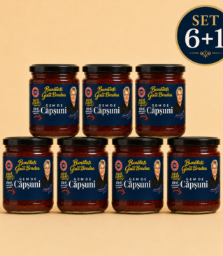 Gem de Capsuni Fara Zahar 200 g – 6+1 Gratuit