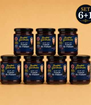 Gem de Fructe de Padure Fara Zahar 200 g – 6+1 Gratuit