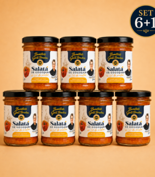 Salata de Gogosari in Sos de Mustar 330 g – 6+1 Gratuit