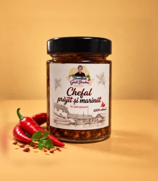 Chefal prajit si marinat in ulei picant 210 g