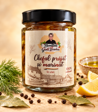 Chefal prajit si marinat in ulei 210 g