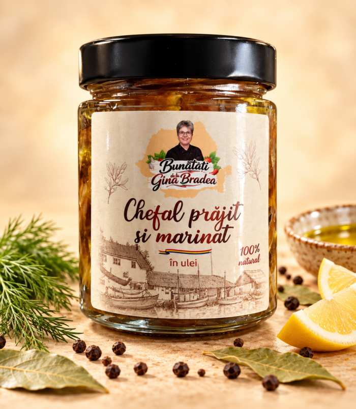 Gina Bradea Marinated Mullet Jar